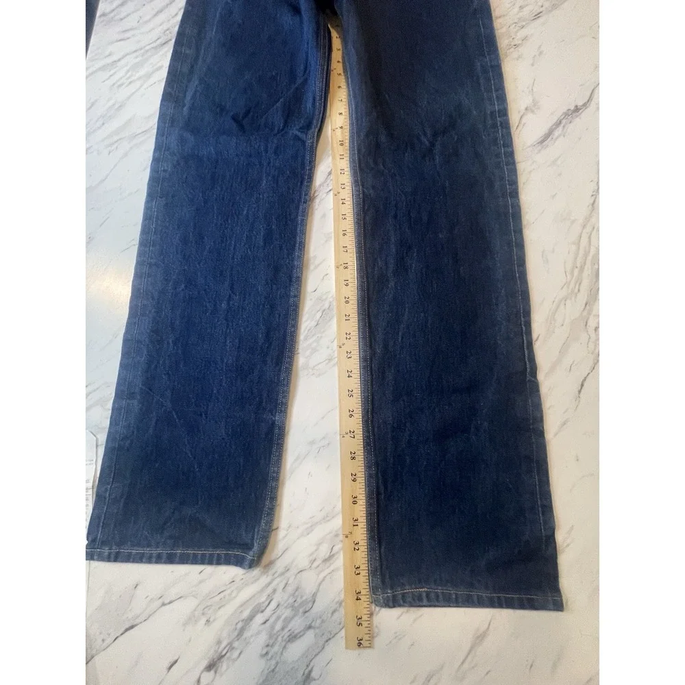Levi's 501 Y2K Straight Leg Button Fly Jeans Mens 36x38. Fit 34x34